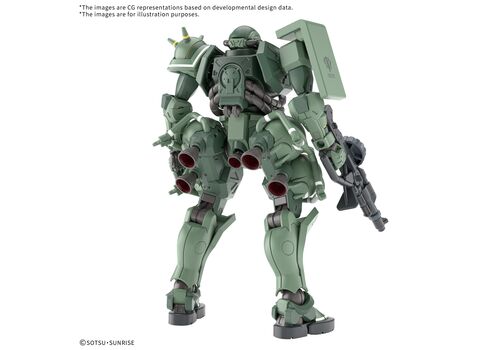 Model figurki GUNDAM HG GQuuuuuuX 1/144 - MS-06 Zaku (GQ)- Zdjęcie 2