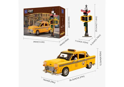 Klocki Pantasy Retro Collection - New York Yellow Cab- Zdjęcie 7