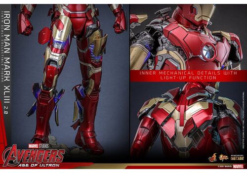 Figurka Avengers: Age of Ultron Movie Masterpiece 1/6 - Iron Man Mark XLIII (2.0) [MMS865D80]- Zdjęcie 19