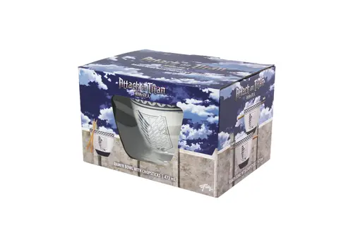 Zestaw do Ramen Attack on Titan - Scout Symbol (473 ml)- Zdjęcie 3