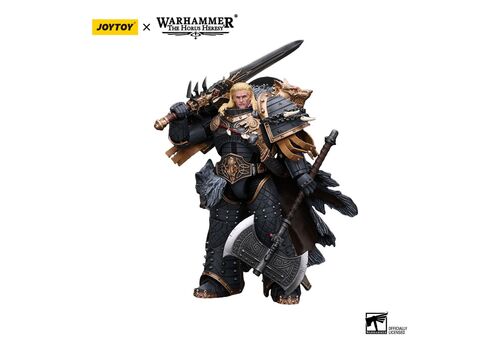 [Outlet] Figurka Warhammer The Horus Heresy / Herezja Horusa 1/18 - Space Wolves Leman Russ Primarch of the VIth Legion *WADA*- Zdjęcie 2
