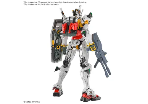 Model figurki GUNDAM HG GQuuuuuuX 1/144 - RX-78-02 White Gundam- Zdjęcie 2
