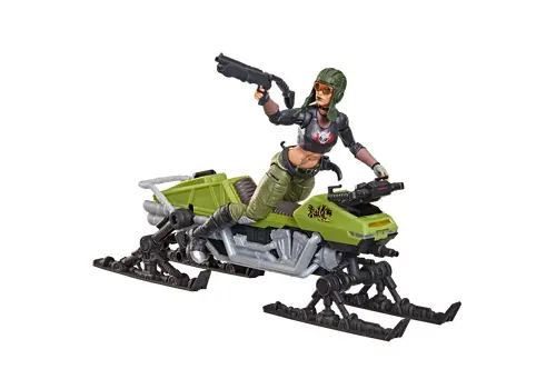 Figurka z pojazdem G.I. Joe Classified Series -  Zanya and Dreadnok Chameleon (Swamp Skier)- Zdjęcie 2
