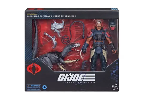 Zestaw 2 figurek G.I. Joe Classified Series - Professor Rottclaw & Cobra Deinonychus- Zdjęcie 5