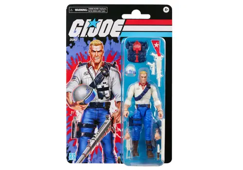 Figurka G.I. Joe Classified Series Retro Cardback - USA Duke- Zdjęcie 14