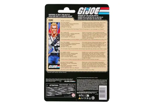 Figurka G.I. Joe Classified Series Retro Cardback - USA Duke- Zdjęcie 16