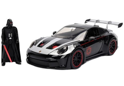 Model samochodu Star Wars 1/24 - Porsche 911 GT3 RS (992) [z figurką Darth Vader]- Zdjęcie 2