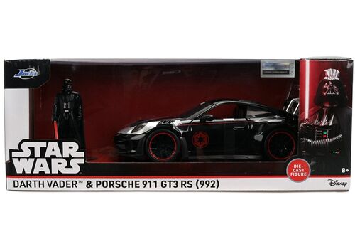 Model samochodu Star Wars 1/24 - Porsche 911 GT3 RS (992) [z figurką Darth Vader]- Zdjęcie 5