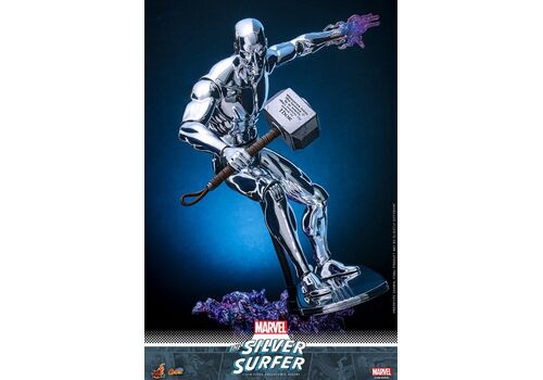 Figurka Marvel Comic Masterpiece 1/6 - Silver Surfer (CMS033)- Zdjęcie 5
