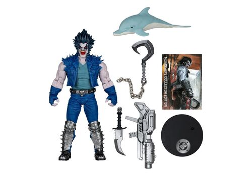 Figurka DC Multiverse McFarlane Collector Edition (DC Classic) - Lobo (Platinum Edition)- Zdjęcie 5