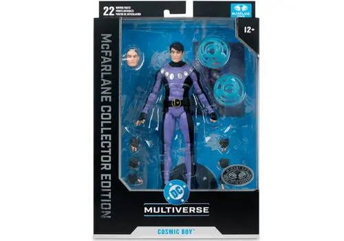 Figurka DC Multiverse McFarlane Collector Edition - Cosmic Boy (Final Crisis) [Platinum Edition]- Zdjęcie 7