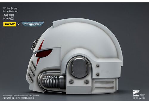 Hełm elektroniczny Warhammer 40k 1/1 - White Scars MkX- Zdjęcie 3