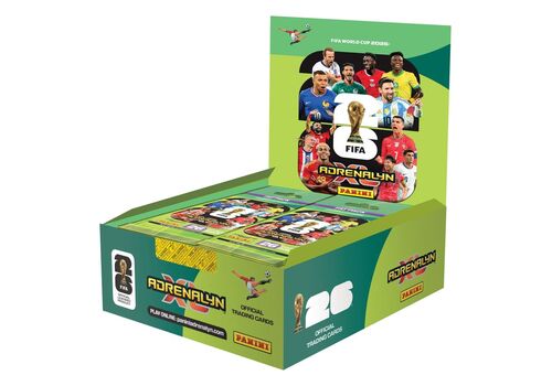 Karty kolekcjonerskie FIFA World Cup 2026 Adrenalyn XL - Fatpack Box (Booster Box)- Zdjęcie 2