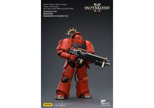 Figurka Warhammer 40k: Space Marine 2 1/18 - Blood Angels Heavy Intercessor- Zdjęcie 3