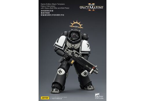 Figurka Warhammer 40k: Space Marine 2 1/18 - Black Templars Heavy Intercessor- Zdjęcie 8