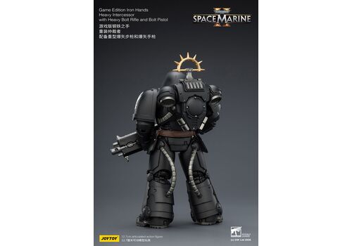 Figurka Warhammer 40k: Space Marine 2 1/18 - Iron Hands Heavy Intercessor- Zdjęcie 4