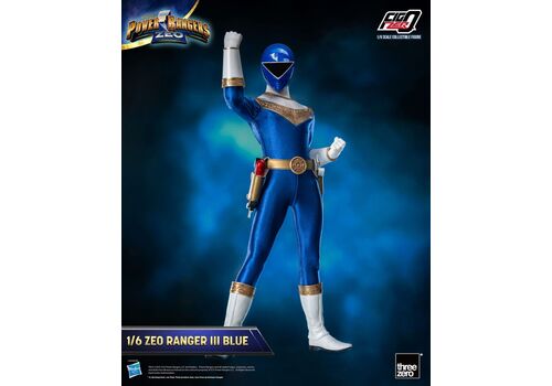 Figurka Power Rangers Zeo FigZero 1/6 - Zeo Ranger III Blue- Zdjęcie 2