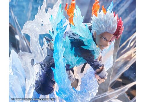 Figurka My Hero Academia ARTFXJ 1/8 - Shoto Todoroki (Coldflame's Pale Blade Ver.)- Zdjęcie 17