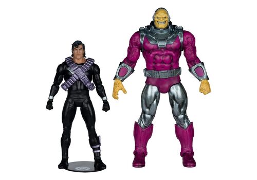 Zestaw 2 figurek DC Multiverse (Return of Superman) Megafig - Mongul vs Superman- Zdjęcie 6