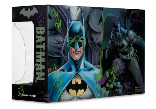 Zestaw 2 Mini Replik DC Direct (Batman: Knightfall & Hush) 1/3 - Maska Batmana (Jokerized) (Gold Label)- Zdjęcie 7