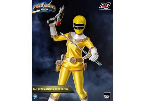 Figurka Power Rangers Zeo FigZero 1/6 - Zeo Ranger II Yellow- Zdjęcie 6
