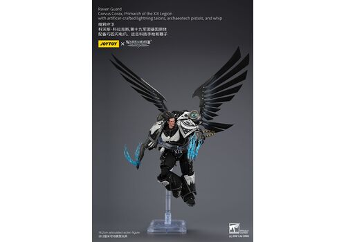 Figurka Warhammer Herezja Horusa 1/18 - Raven Guard Corvus Corax, Primarch of the XIX Legion- Zdjęcie 11