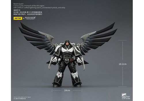 Figurka Warhammer Herezja Horusa 1/18 - Raven Guard Corvus Corax, Primarch of the XIX Legion- Zdjęcie 15