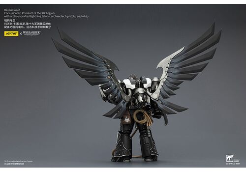 Figurka Warhammer Herezja Horusa 1/18 - Raven Guard Corvus Corax, Primarch of the XIX Legion- Zdjęcie 3