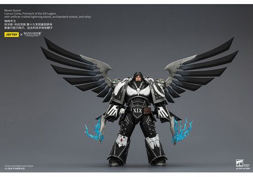 Figurka Warhammer Herezja Horusa 1/18 - Raven Guard Corvus Corax, Primarch of the XIX Legion- Zdjęcie 8
