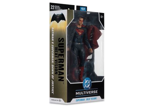 Figurka DC Multiverse (Batman v Superman: Dawn of Justice) - Superman (Heat Vision)- Zdjęcie 8