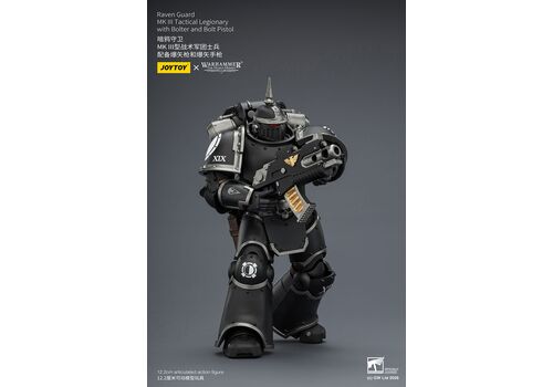 Figurka Warhammer Herezja Horusa 1/18 - Raven Guard MK Ill Tactical Legionary- Zdjęcie 5