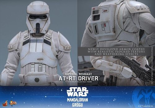 Figurka Star Wars: The Mandalorian & Grogu Movie Masterpiece 1/6 - Imperial Remnant AT-RT Driver (MMS853)- Zdjęcie 7