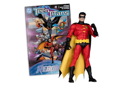 Figurka z komiksem DC Direct Page Punchers - Robin (Teen Titans #41)- Zdjęcie 2
