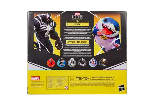 Zestaw figurek Marvel Legends (Marvel Rivals) - Venom & Jeff the Land Shark- Zdjęcie 5