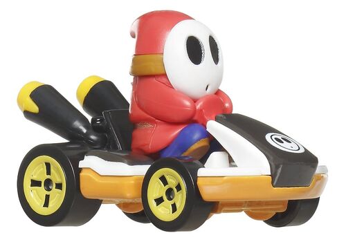 Model pojazdu Hot Wheels Mario Kart 1/64 - Shy Guy (Standard Kart) (GRN25)- Zdjęcie 2