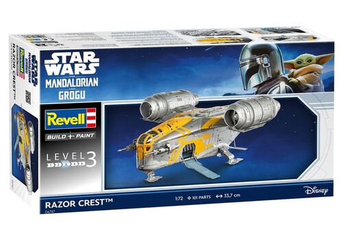 Model do sklejenia Star Wars The Mandalorian and Grogu 1/72 - Razor Crest- Zdjęcie 4