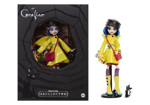 Lalka Monster High x Coraline Skullector - Coraline- Zdjęcie 2