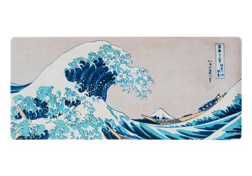 Podkładka pod mysz dla graczy XL Hokusai - Wielka fala w Kanagawie- Zdjęcie 2