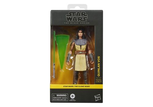 Figurka Star Wars: The Clone Wars Black Series - Quinlan Vos- Zdjęcie 4