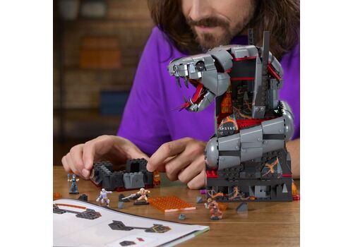 Zestaw klocków Masters of the Universe (2026) Mattel Brick Shop Construction Set - Clash at Snake Mountain- Zdjęcie 7