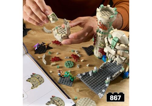 Zestaw klocków Masters of the Universe (2026) Mattel Brick Shop Construction Set - Battle of Castle Grayskull- Zdjęcie 13