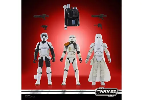 Zestaw 3 figurek Star Wars Vintage Collection - Stormtrooper of the Empire- Zdjęcie 4