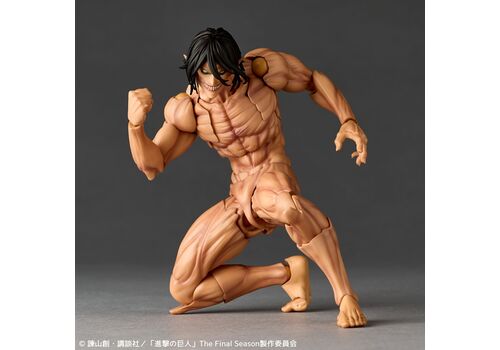 Figurka Attack on Titan Revoltech Amazing Yamaguchi - Eren Yeager (Attack Titan)- Zdjęcie 4