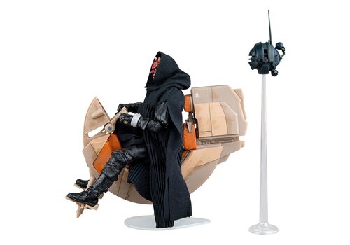Pojazd z figurką Star Wars: Mroczne Widmo Black Series - Darth Maul & Sith Speeder (25th Anniversary)- Zdjęcie 4