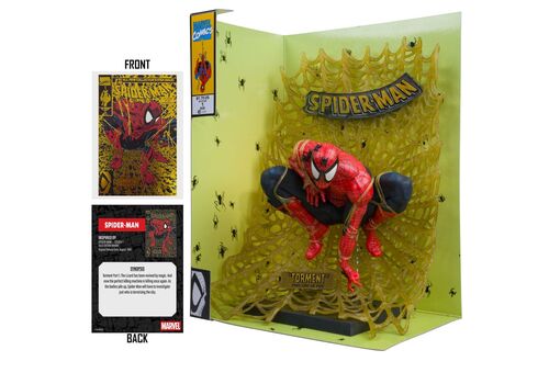 Figurka z komiksem Marvel 1/6 - Spider-Man (Spider-Man # 1 Gold Edition) [Gold Label]- Zdjęcie 6
