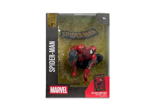 Figurka z komiksem Marvel 1/6 - Spider-Man (Spider-Man # 1 Gold Edition) [Gold Label]- Zdjęcie 8