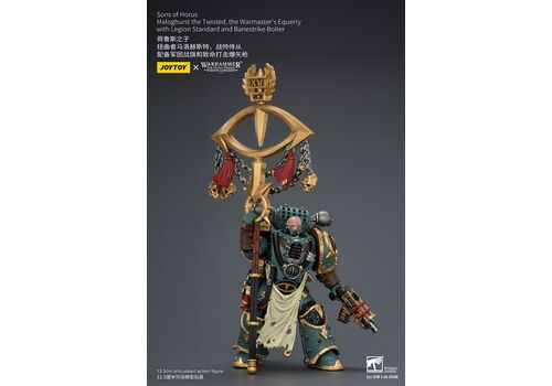 Figurka Warhammer Herezja Horusa 1/18 - Sons of Horus Maloghurst the Twisted, the Warmaster's Equerry- Zdjęcie 10