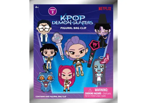 Tajemnicza zawieszka do plecaka / torby K-Pop Demon Hunters Series 2- Zdjęcie 3