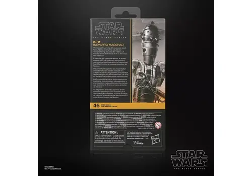 Figurka Star Wars Black Series (The Mandalorian) - IG-11 (Nevarro Marshal)- Zdjęcie 9