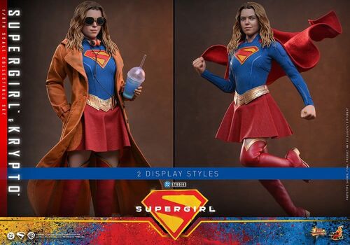 Zestaw 2 figurek Supergirl (2026) Movie Masterpiece 1/6 - Supergirl & Krypto (MMS869)- Zdjęcie 16